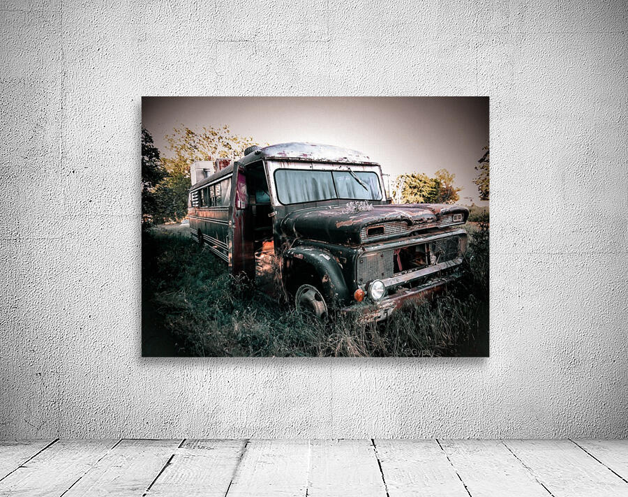 Old Bus Wall Preview