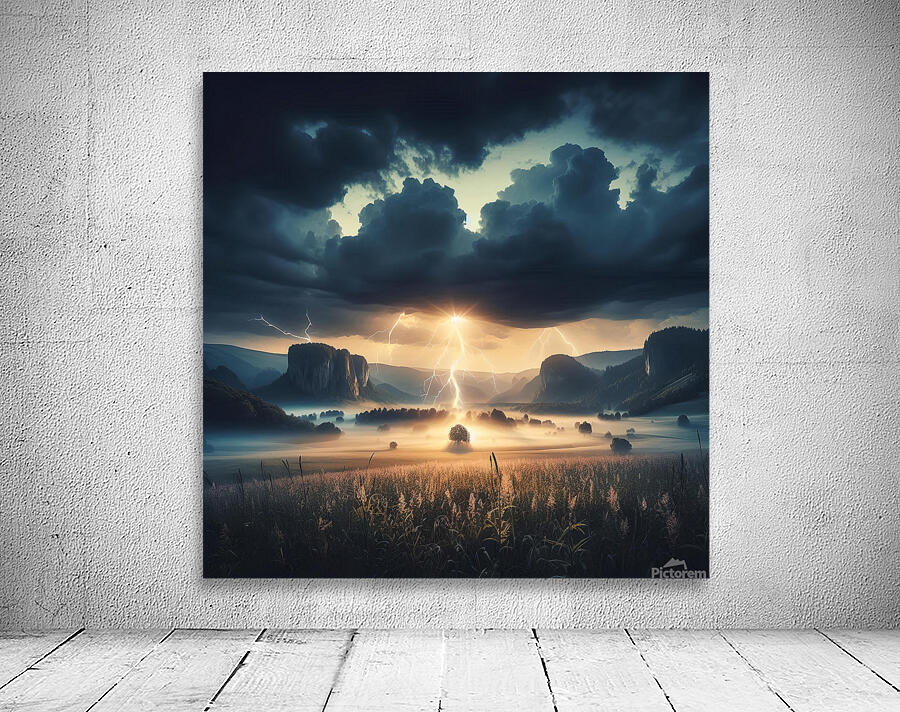 Stormy Skies Wall Preview