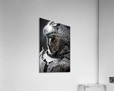 Knight Tiger Acrylic Print