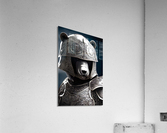 Knight Bear Acrylic Print