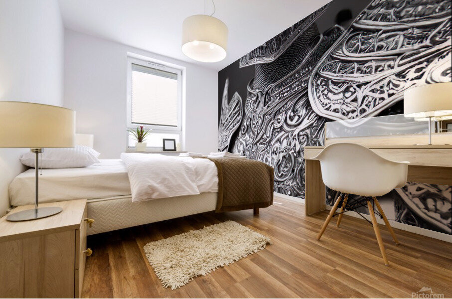 Knight Eagle Mural print