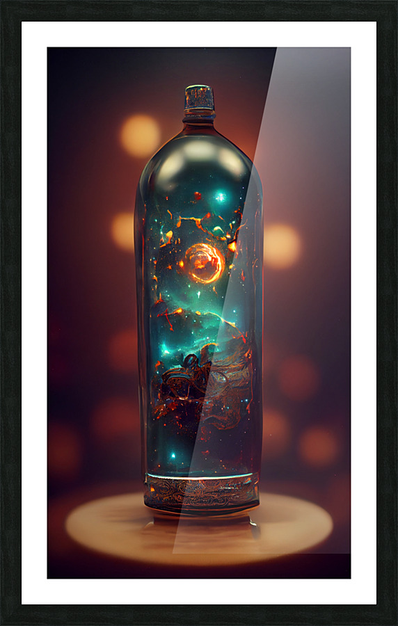 Nebula Tequila 03 Picture Frame print