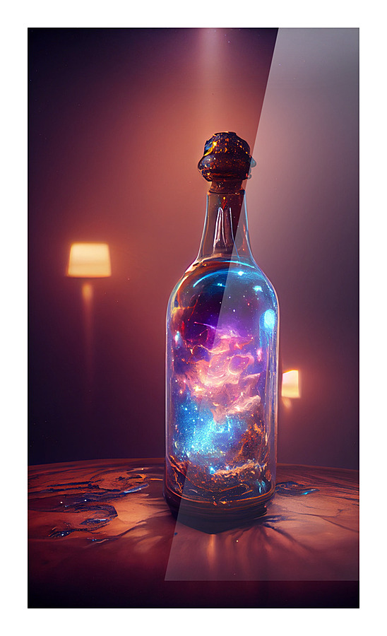 Nebula Tequila 01 Picture Frame print