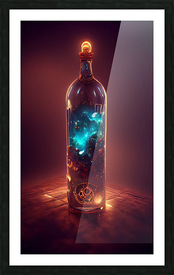 Nebula Tequila 02 Picture Frame print