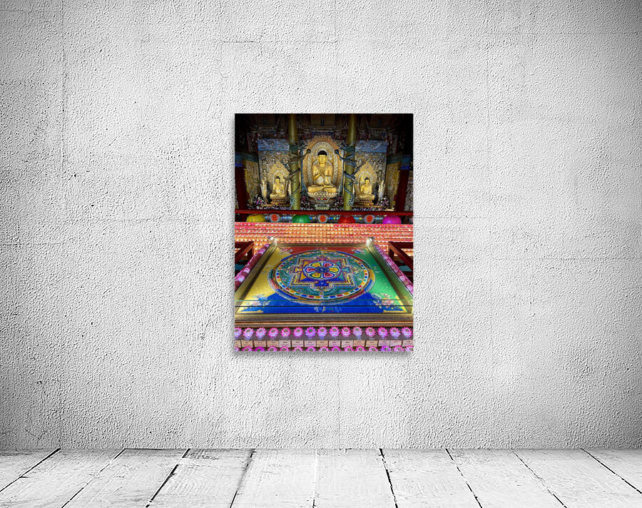Buddha and Mandala  Wall Preview