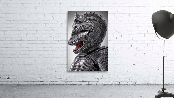 Knight Crocodile Wall Preview