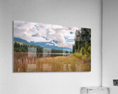 Calm Mountain View Acrylic Print