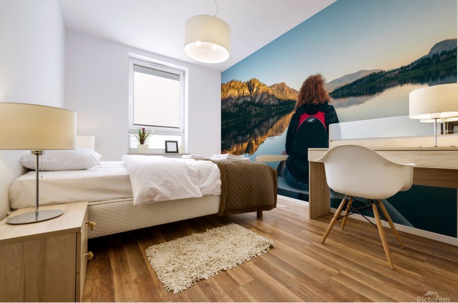 Vaseux Morning Mural print