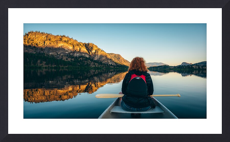 Vaseux Morning Picture Frame print