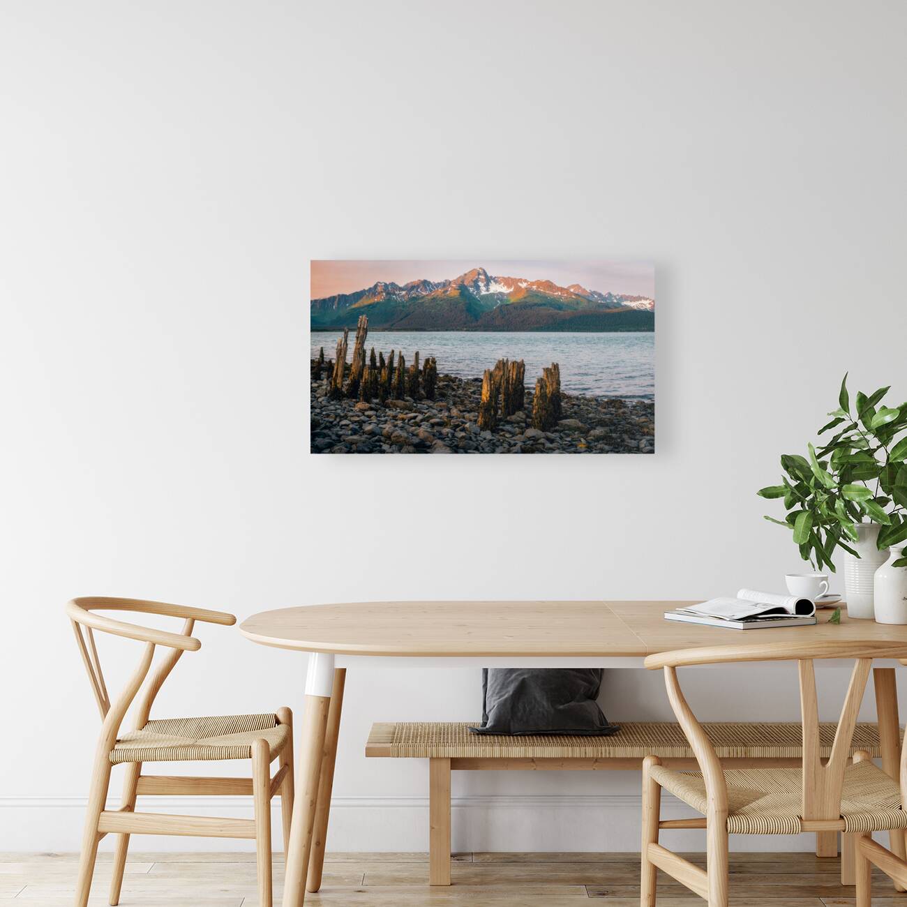 Coastal Mountain Evening Reproduction