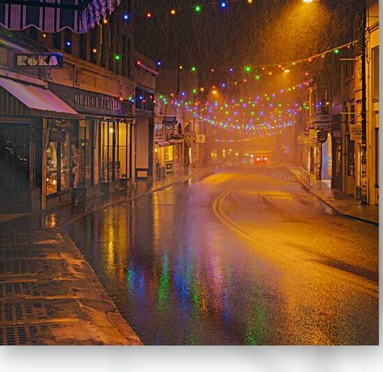 Bisbee By Night Color by Paul Skelhorne Photography