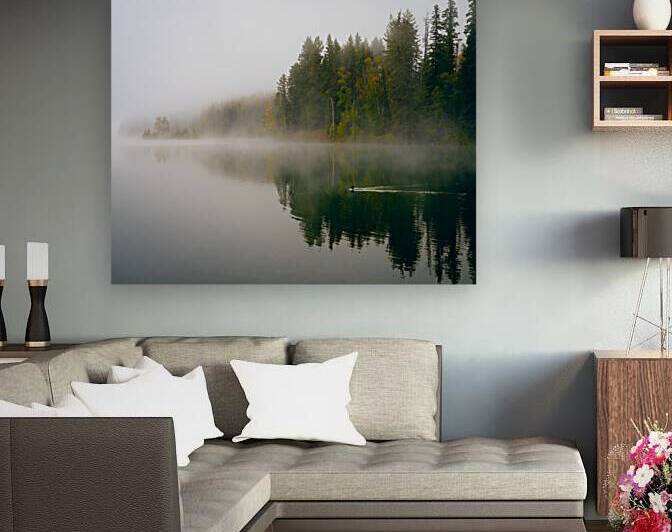 Misty Loon Morning by Paul Skelhorne Photography