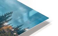 Dramatic Autumn Pond HD Metal print