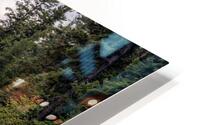 Calm Mountain View HD Metal print