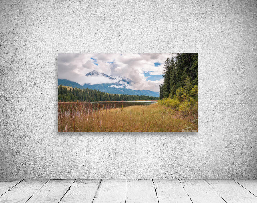 Calm Mountain View Wall Preview