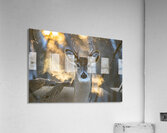 Young Buck Sunset Acrylic Print