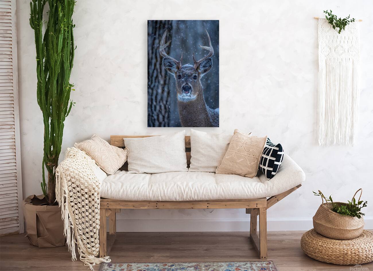 Buck Portrait 2 Reproduction