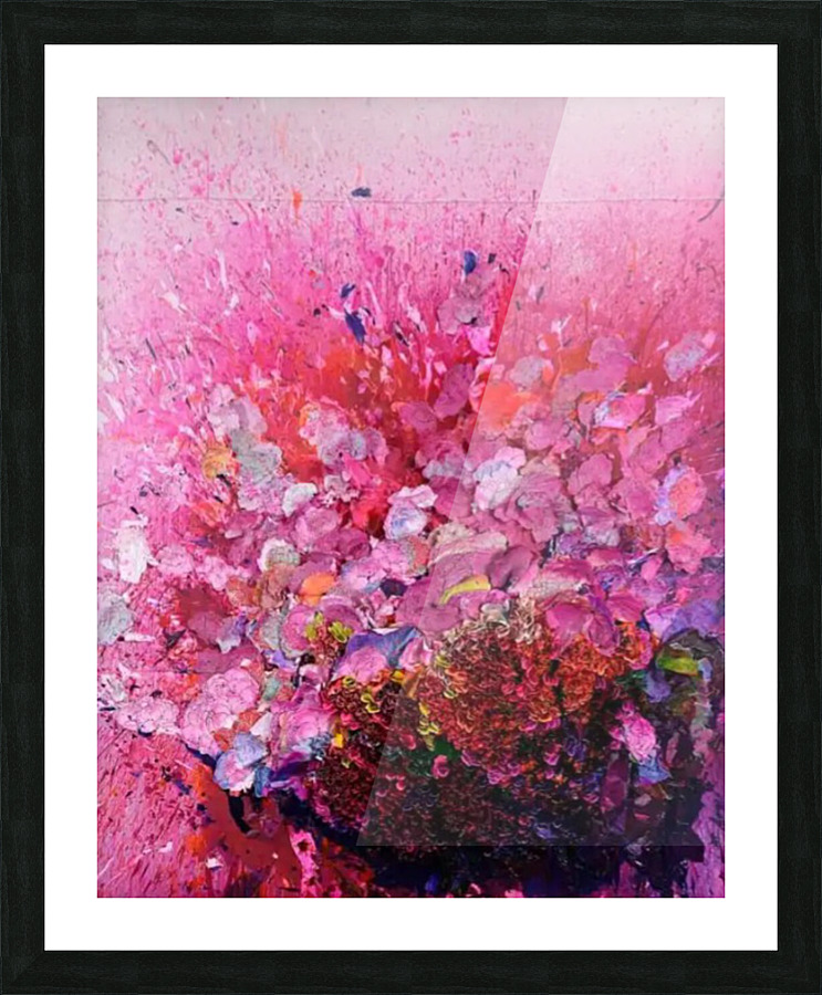 PINK DIAMOND Picture Frame print