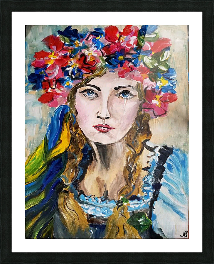 Helen Rose Picture Frame print
