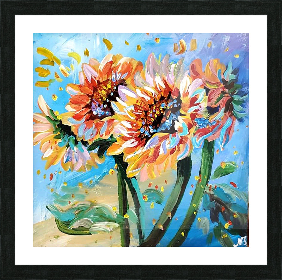 Sweet Flower Picture Frame print