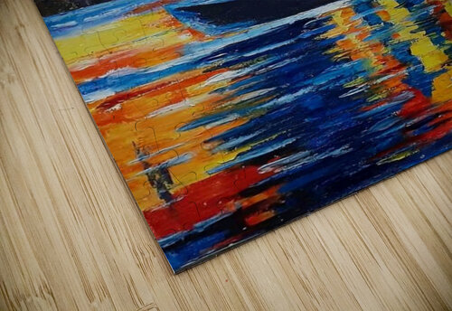 Beautiful Lake Light John puzzle