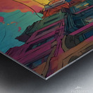 autre facon  Metal print