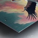 Stork Metal print