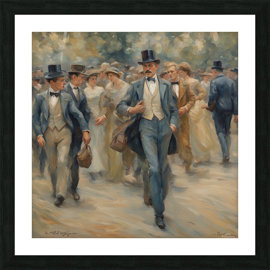 existe t il encore  Picture Frame print