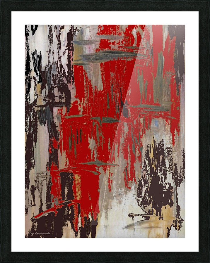 Irregular Form Picture Frame print