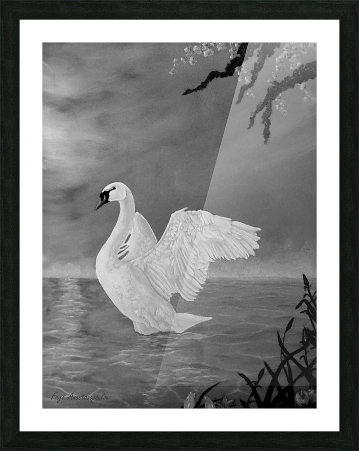 Lake Dancer Picture Frame print