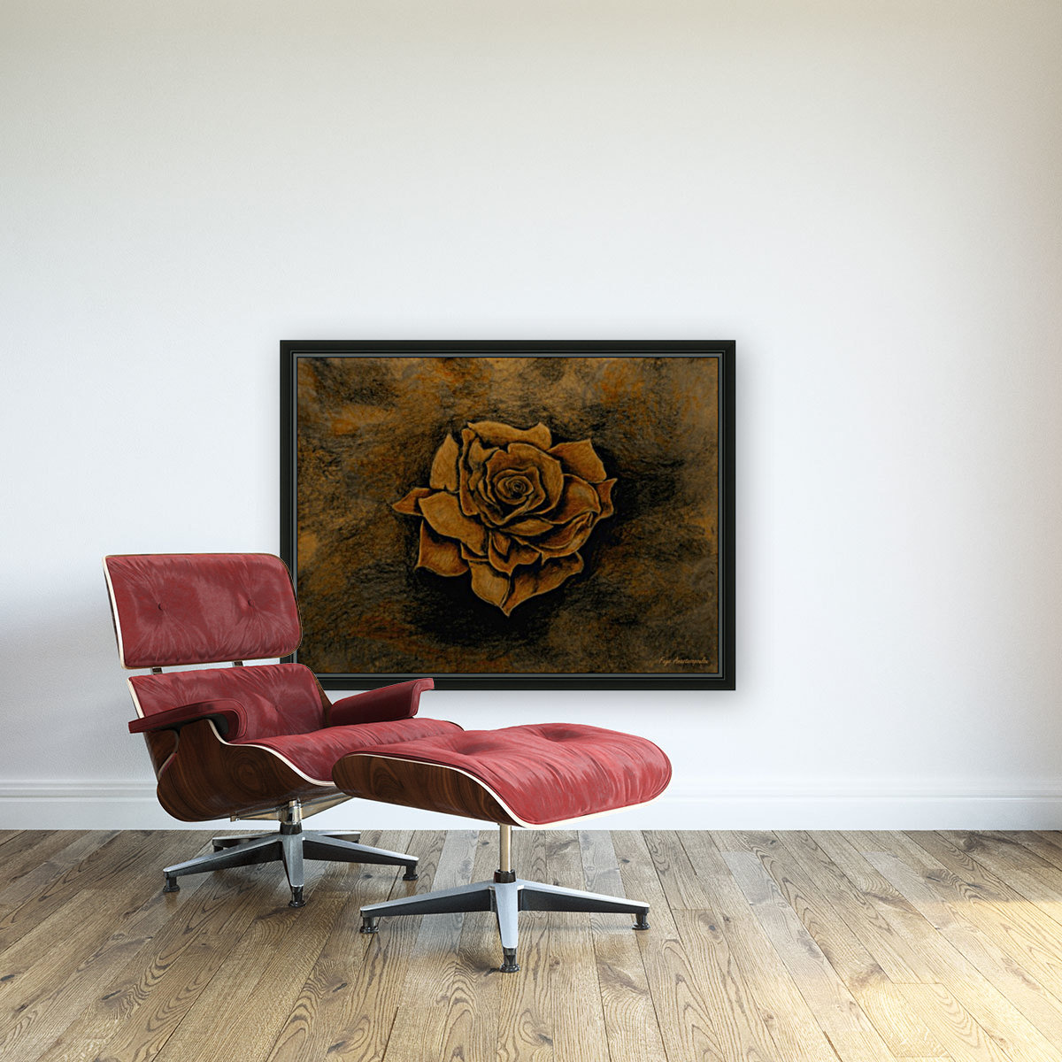 Autumn Rose Reproduction