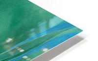 Teal Melody HD Metal print