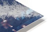 Snow wave HD Metal print