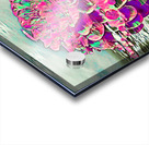 ArtXcl 153 Dahlias in water impressionist-paint-style Acrylic print