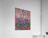 ArtXcl 139 Flowers oil pastel style Acrylic Print