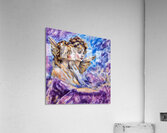 ArtXcl 178 two girls Vintage painting Acrylic Print