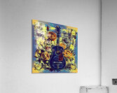 ArtXcl 091 guitar 1 polyart Acrylic Print