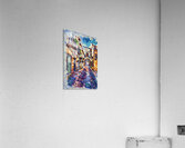 ArtXcl 041 narrow cobblestone street  Acrylic Print