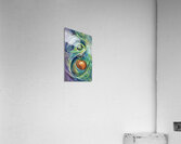 ArtXcl 010 serpent apple abstract illustration  Acrylic Print