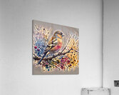 ArtXcl 128 Bird on branch oil style Acrylic Print