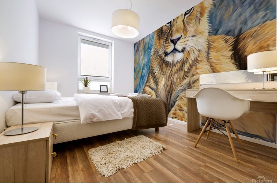 ArtXcl 199 Lion cub photo-art Mural print
