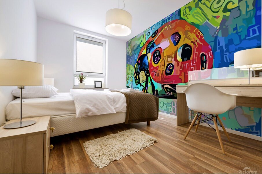 ArtXcl 222 Lucky abstract Mural print