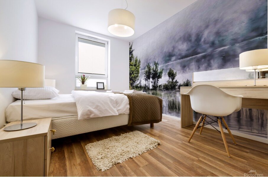 ArtXcl 077 water scape Mural print