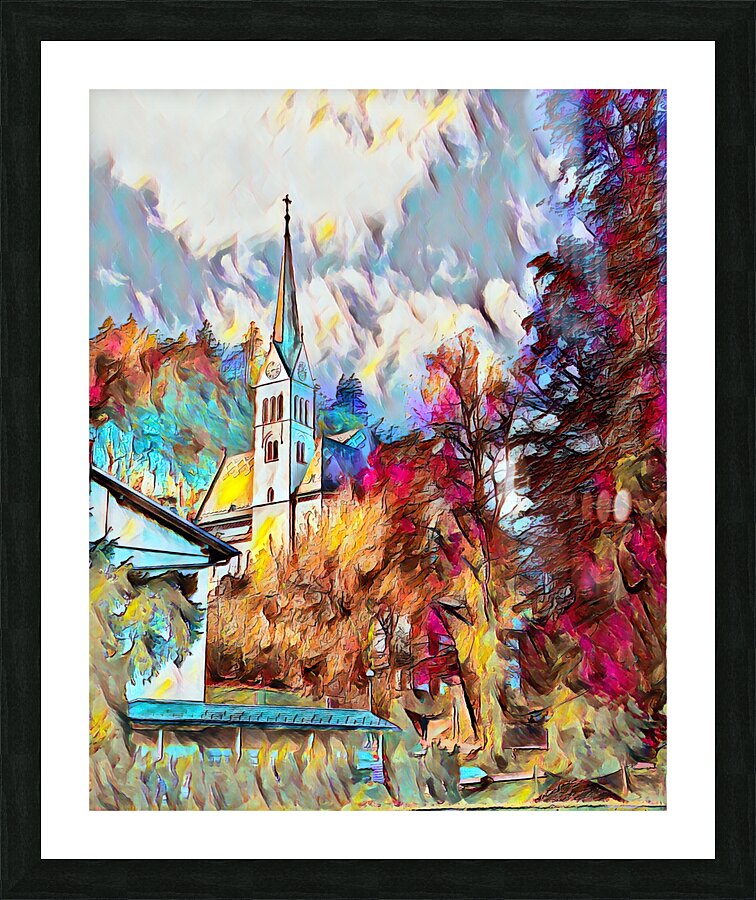 ArtXcl 049 three horses  Picture Frame Printing