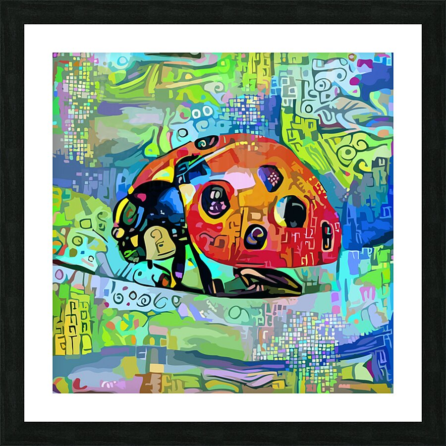 ArtXcl 222 Lucky abstract Picture Frame Printing