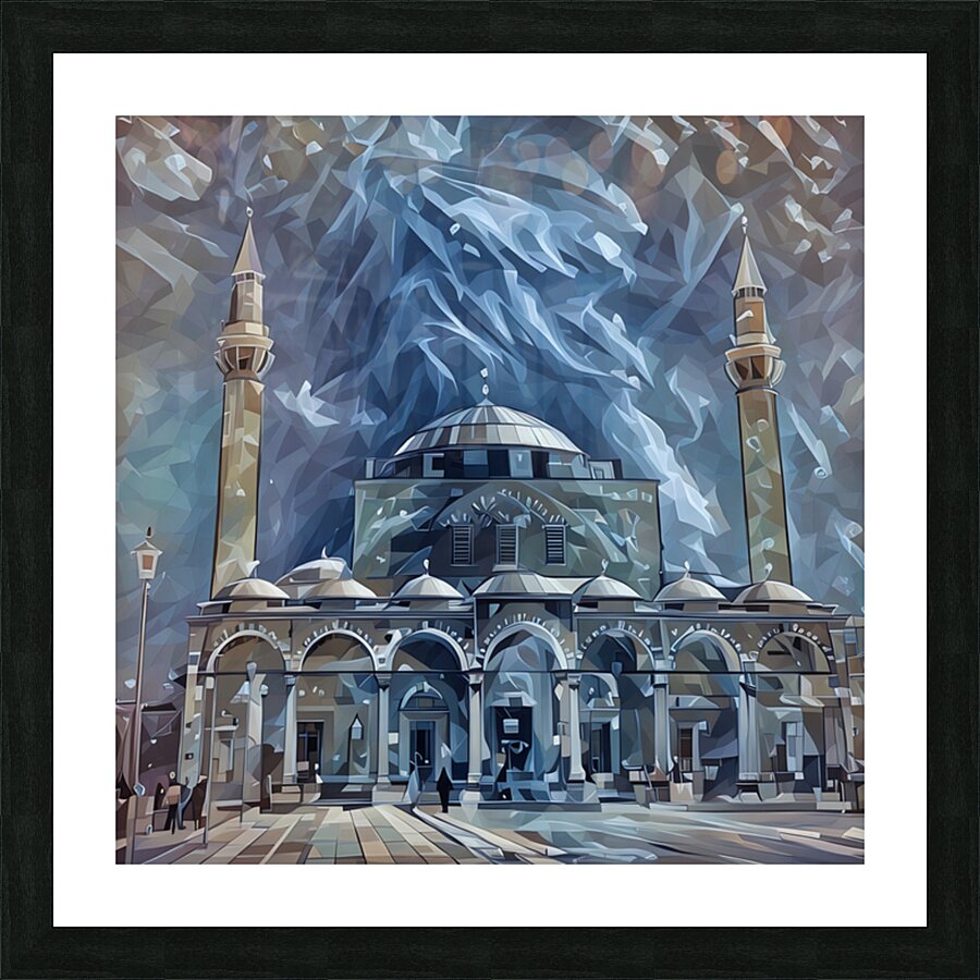ArtXcl 051 Mosque photo Turkey  Picture Frame Printing