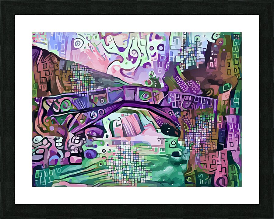 ArtXcl 112 bridge Picture Frame Printing
