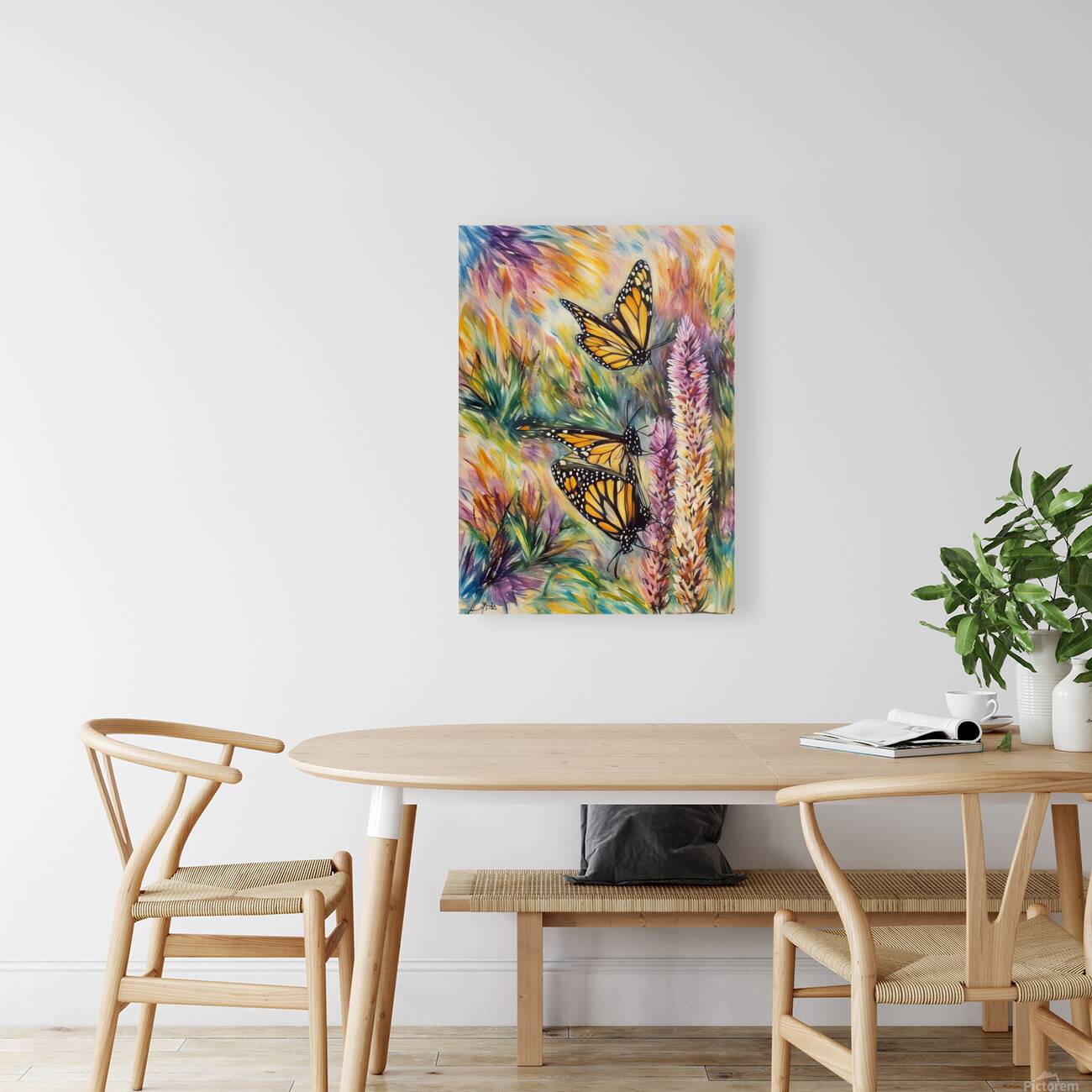 ArtXcl 031 Butterflies monarch photo Reproduction