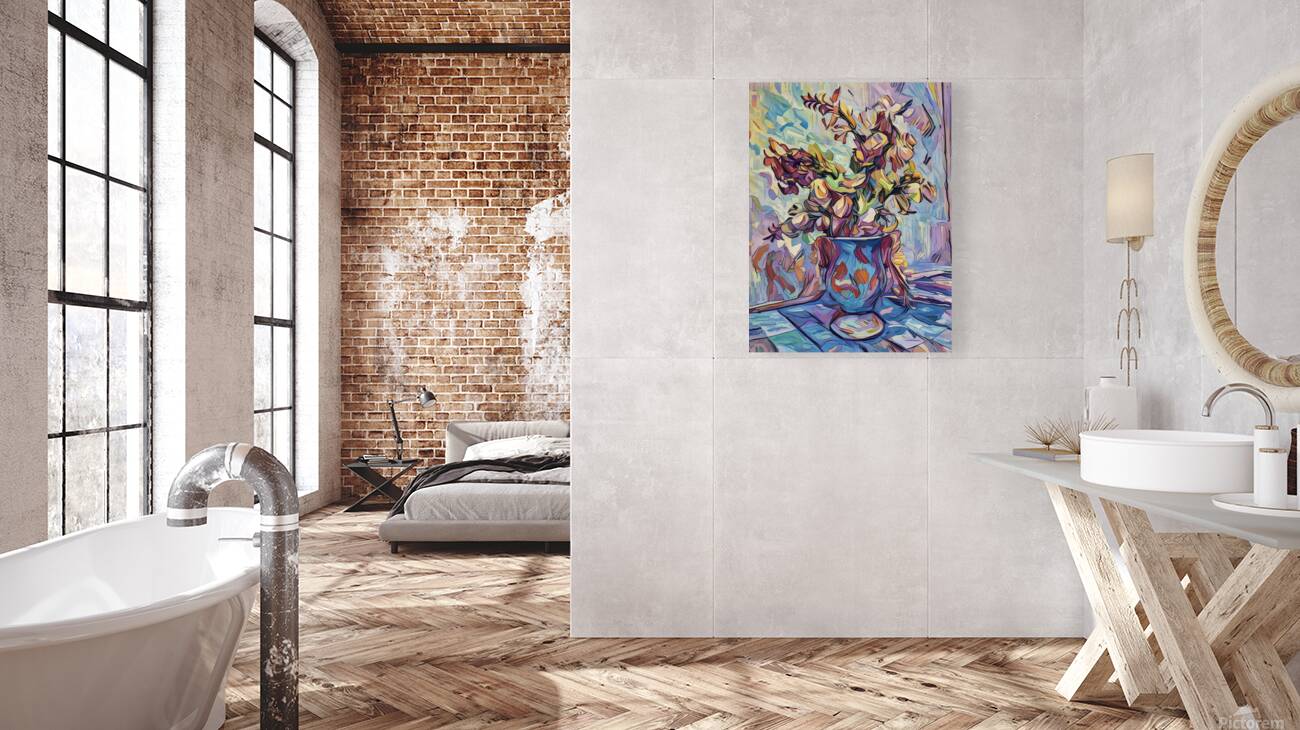 ArtXcl 033 flowers painting Reproduction