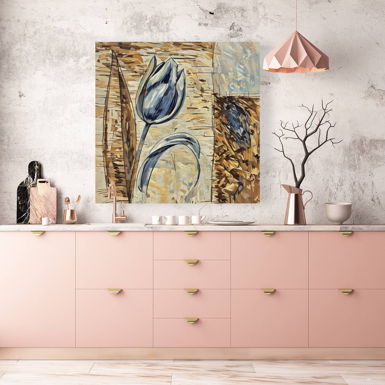 ArtXcl 160 Tulip painting Reproduction